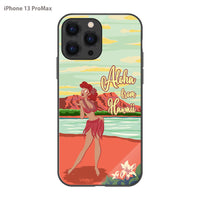 PPBOBBY13 ガラスiPhoneケース【Aloha from Hawaii】