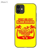 PPBOBBY13 ガラスiPhoneケース【ALOHA BURGER】