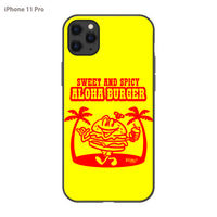 PPBOBBY13 ガラスiPhoneケース【ALOHA BURGER】