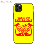 PPBOBBY13 ガラスiPhoneケース【ALOHA BURGER】