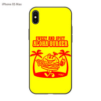 PPBOBBY13 ガラスiPhoneケース【ALOHA BURGER】