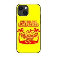 PPBOBBY13 ガラスiPhoneケース【ALOHA BURGER】