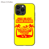 PPBOBBY13 ガラスiPhoneケース【ALOHA BURGER】