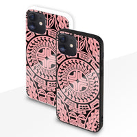 AOKI SAYAKO ガラスiPhoneケース【Protection Tahiti - Pink】