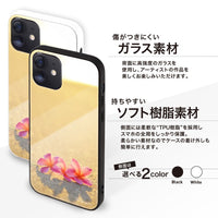 Ryujin ガラスiPhoneケース【Plumeria Sunset】