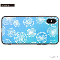 MALAMA Art&Design/Roxy ガラスiPhoneケース【Kahakai】