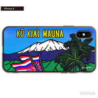 MALAMA Art&Design/Roxy ガラスiPhoneケース【KuKiaiMauna】