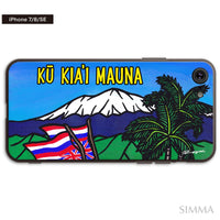 MALAMA Art&Design/Roxy ガラスiPhoneケース【KuKiaiMauna】