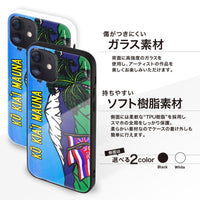 MALAMA Art&Design/Roxy ガラスiPhoneケース【KuKiaiMauna】