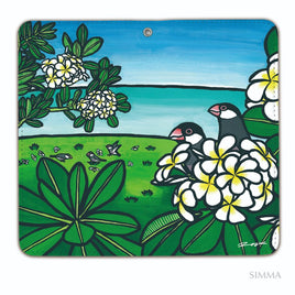 MALAMA Art&Design/Roxy 手帳型スマホカバー【Birds In Paradise】
