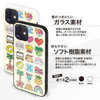 まりりん ガラスiPhoneケース【Emoji】