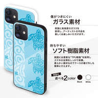 マエダメグ ガラスiPhoneケース【Honu & Wave】ウミガメ保全支援商品