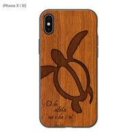 SIMMA Hawaii Original ウッドiPhoneケース【HONU】