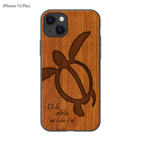 SIMMA Hawaii Original ウッドiPhoneケース【HONU】