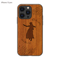 SIMMA Hawaii Original ウッドiPhoneケース【HULA GIRL】