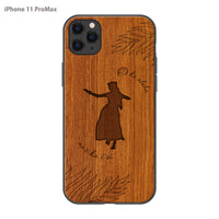 SIMMA Hawaii Original ウッドiPhoneケース【HULA GIRL】