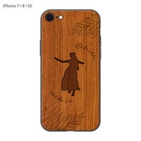 SIMMA Hawaii Original ウッドiPhoneケース【HULA GIRL】