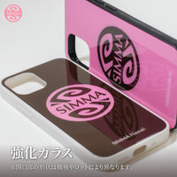 MALAMA Art&Design/Roxy ガラスiPhoneケース【Hearts Of Aloha】