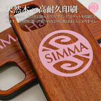 MALAMA Art&Design/Roxy ウッドiPhoneケース【Summer Frill】