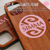 MALAMA Art&Design/Roxy ウッドiPhoneケース【Mature】