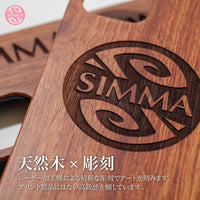 SIMMA Hawaii Original ウッドiPhoneケース【’Ohana】