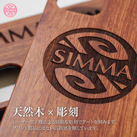 SIMMA Hawaii Original ウッドiPhoneケース【MONSTERA】