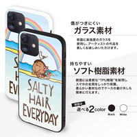 まりりん ガラスiPhoneケース【Salty Hair Everyday】