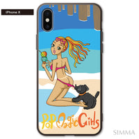 Moana ガラスiPhoneケース【Suntan Girl】