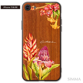 YUKI BOARD WORKS（Yuki Komatsu）ウッドiPhoneケース【blooming】