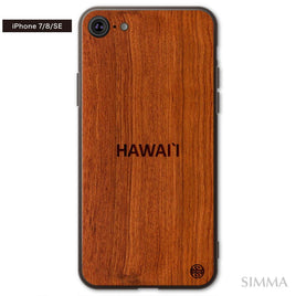 SIMMA Hawaii Original ウッドiPhoneケース【HAWAI`I】